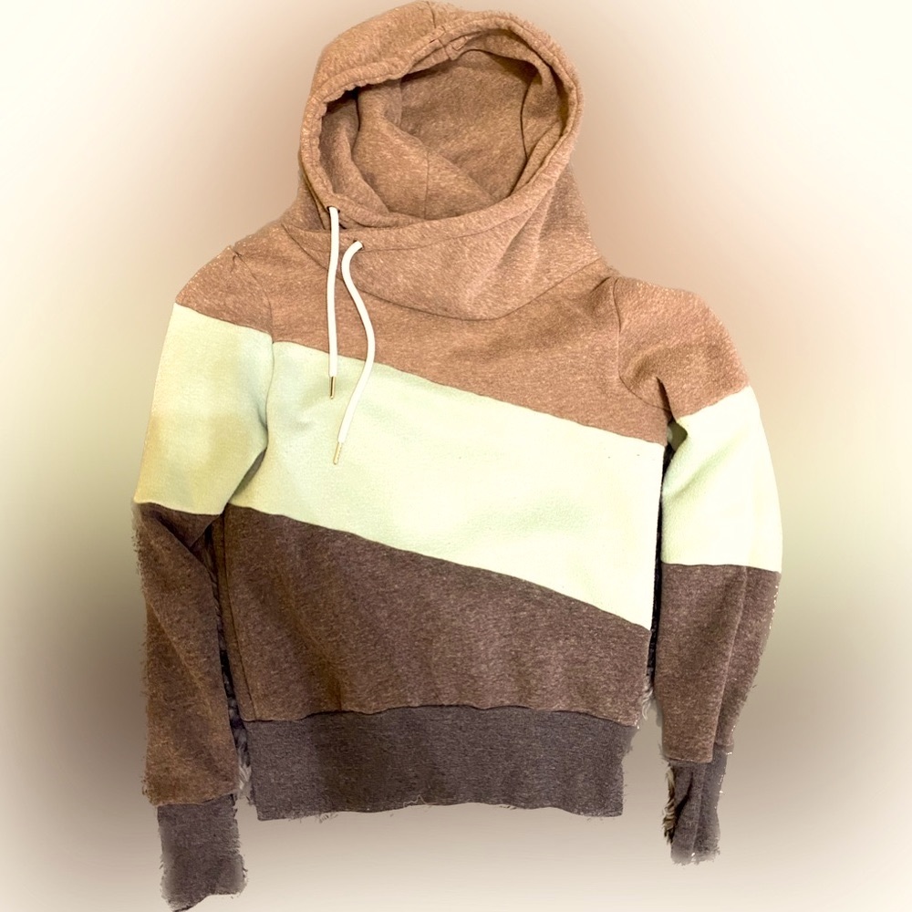 High Neck Thick Hoodie